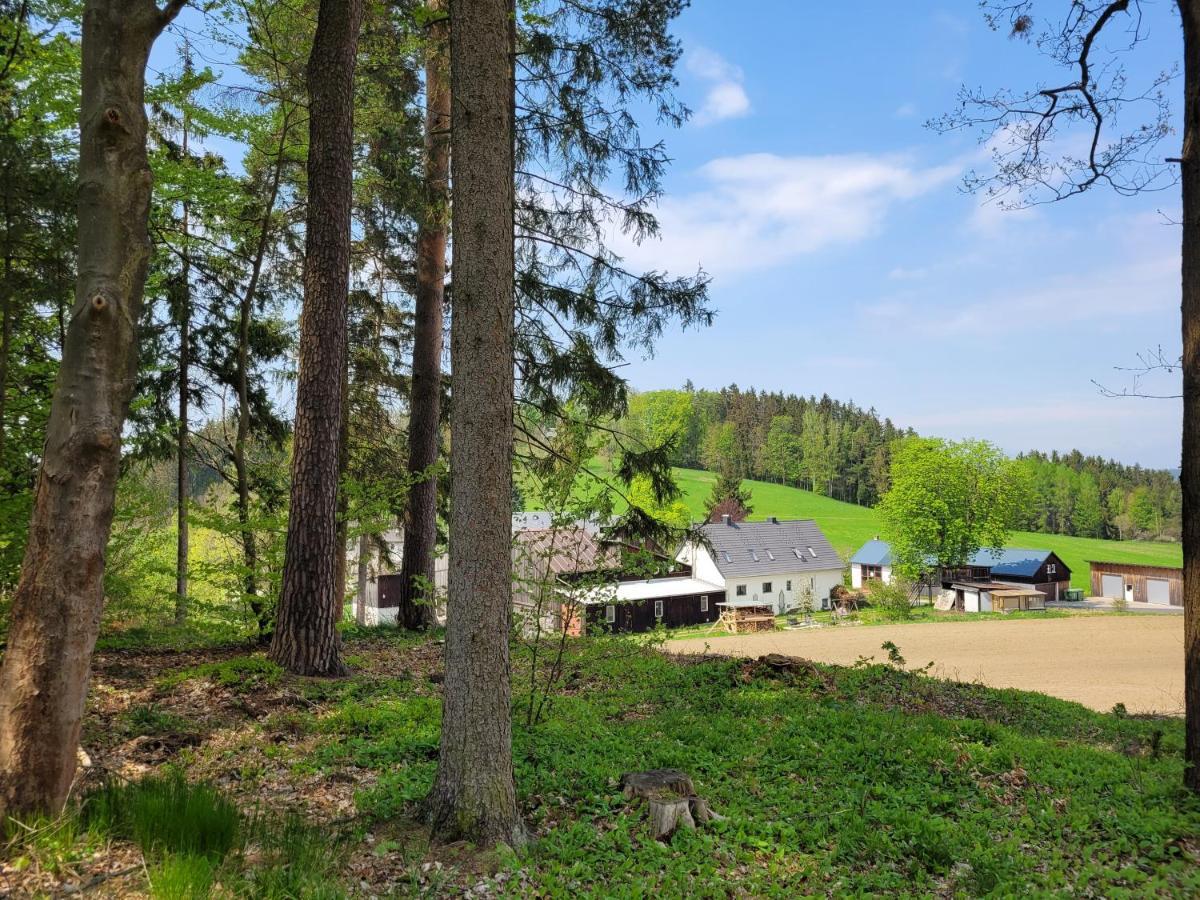 Ruhig Gelegene, Top Moderne Ferienwohnung - Hot Tub Und Sauna Gegen Aufpreis Neuhaus an Der Eger Esterno foto